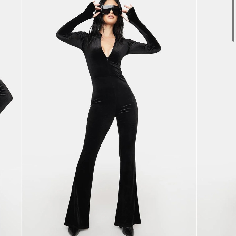 Edited Cara Velvet Jumpsuit